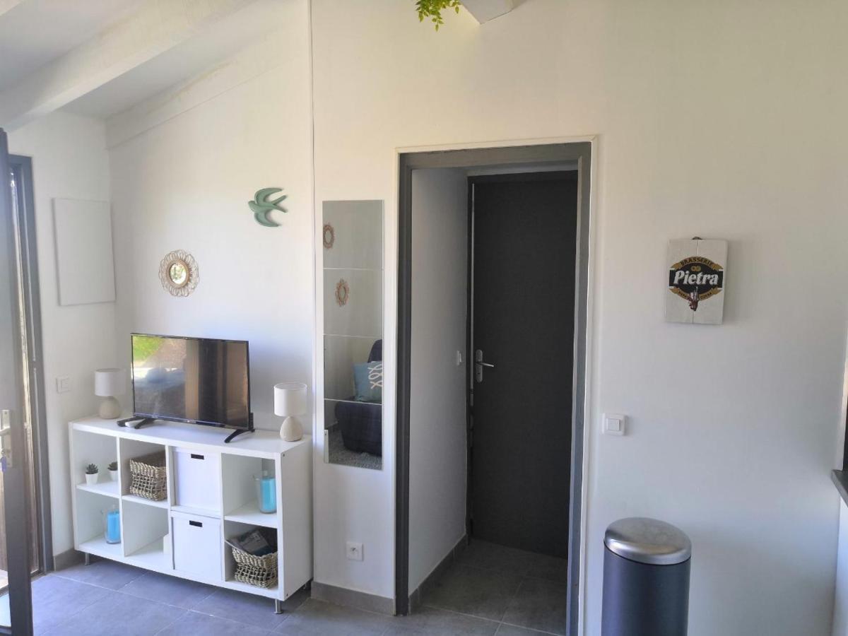 Porticcio Tres Joli T2 Climatise & Grande Terrasse A 1Km De La Plage 외부 사진