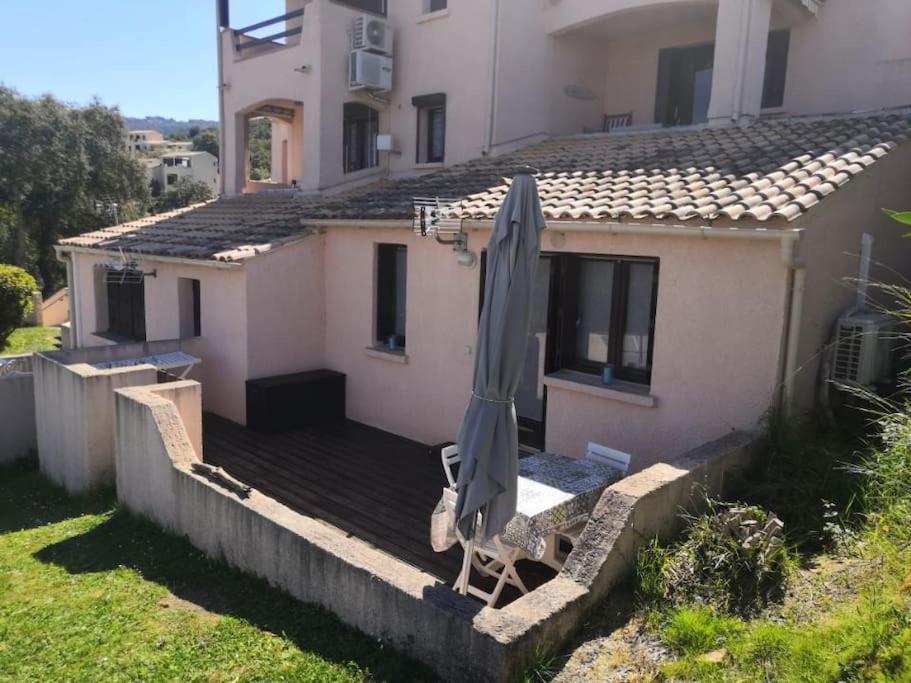 Porticcio Tres Joli T2 Climatise & Grande Terrasse A 1Km De La Plage 외부 사진